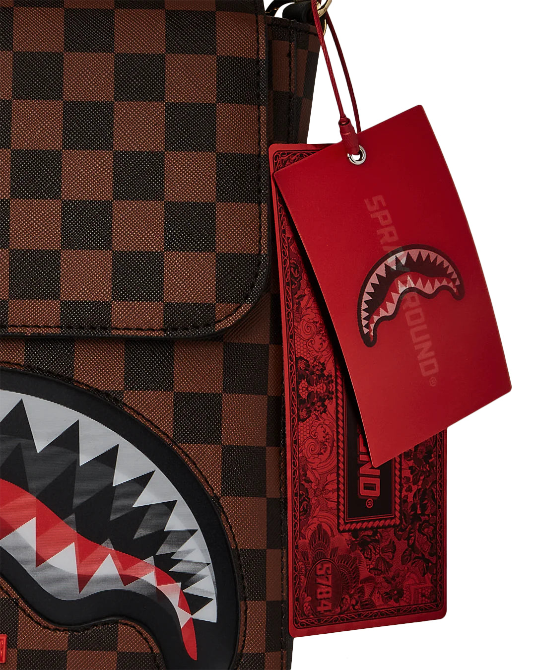 Sharks In Paris Lenticular Chomp Messenger Sling