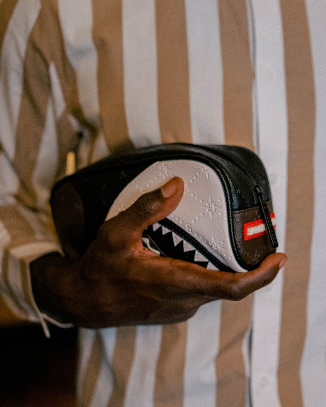 Sprayground Pochette V.V.I.P. POUCH Black