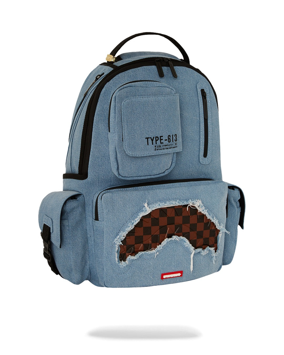 GOLD LUREX BURNOUT SPEC OPS BACKPACK