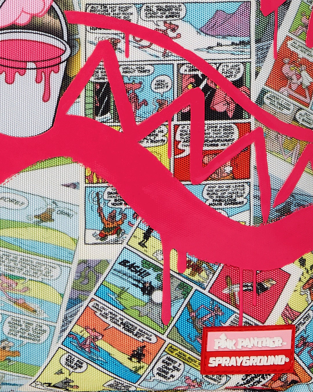 PINK PANTHER PAINTING SHARKMOUTH DLXR BACKPACK