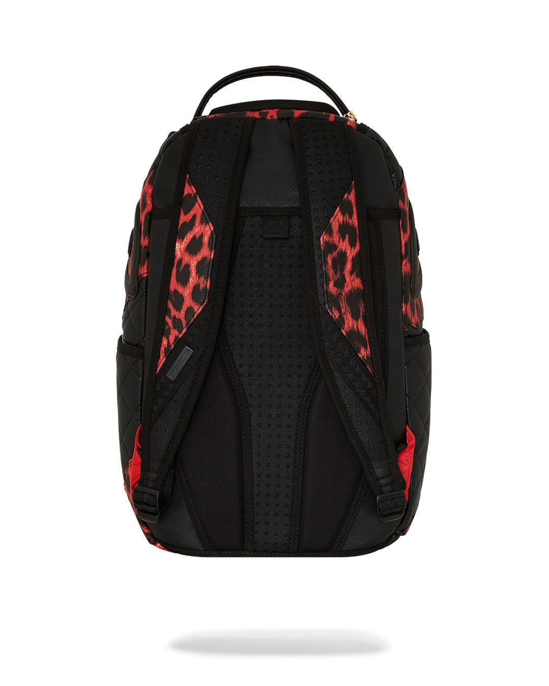 RED LEOPARD PUFFER DLX BACKPACK