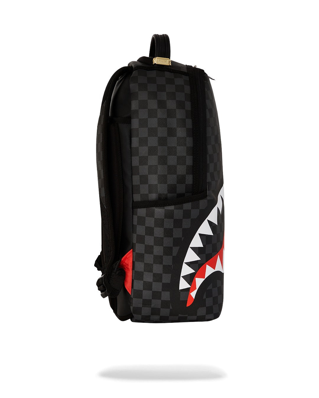 SPLIT PINK FLORAL CHECK DLXSV BACKPACK